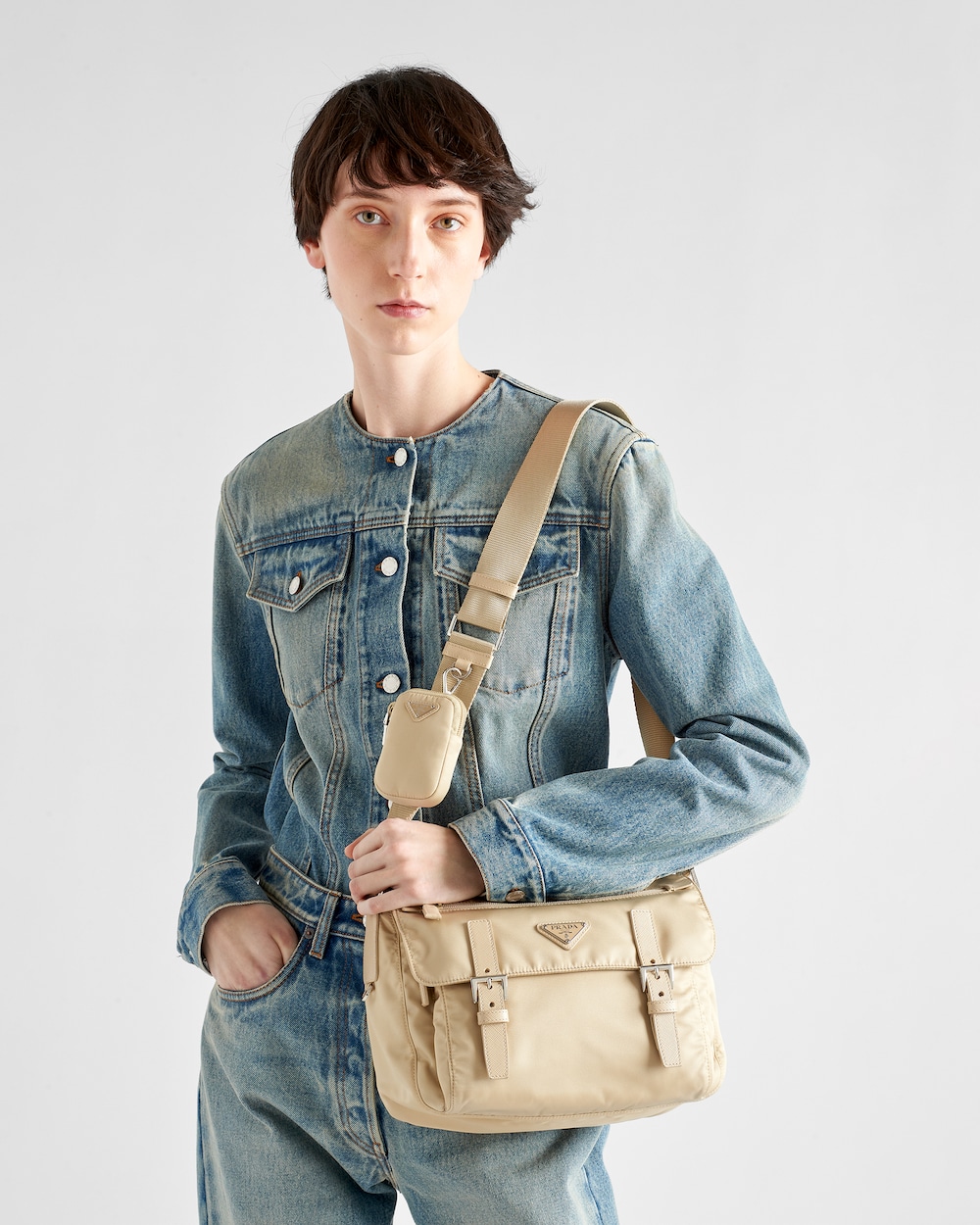 Re-Nylon Shoulder Bag - Image 7